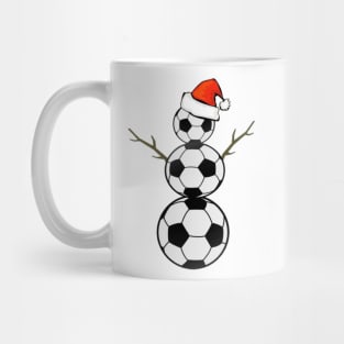 Football Snowman Mug